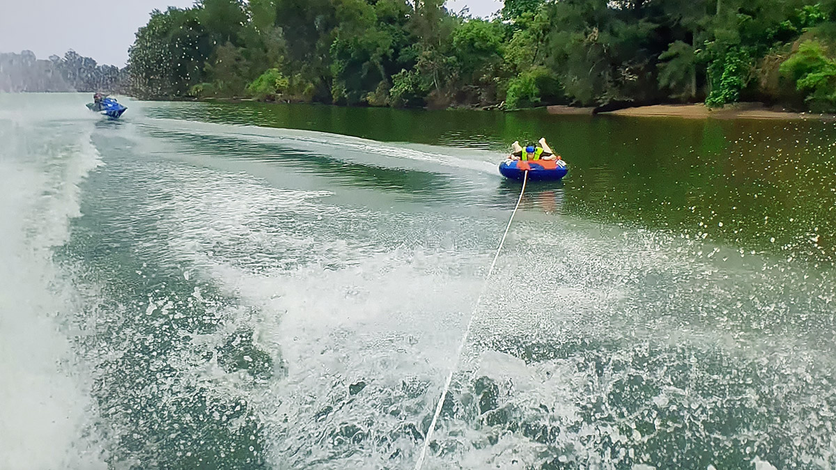 Plimbare cu gogoșarul pe Dunăre