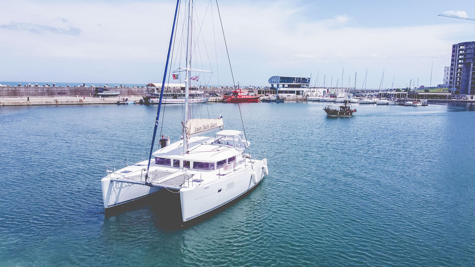 Petrecere pe MAREA NEAGRĂ pe CATAMARAN